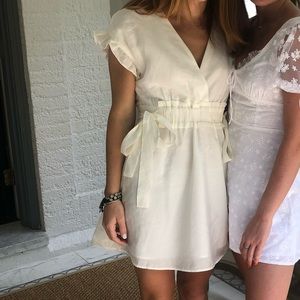 White Zara dress